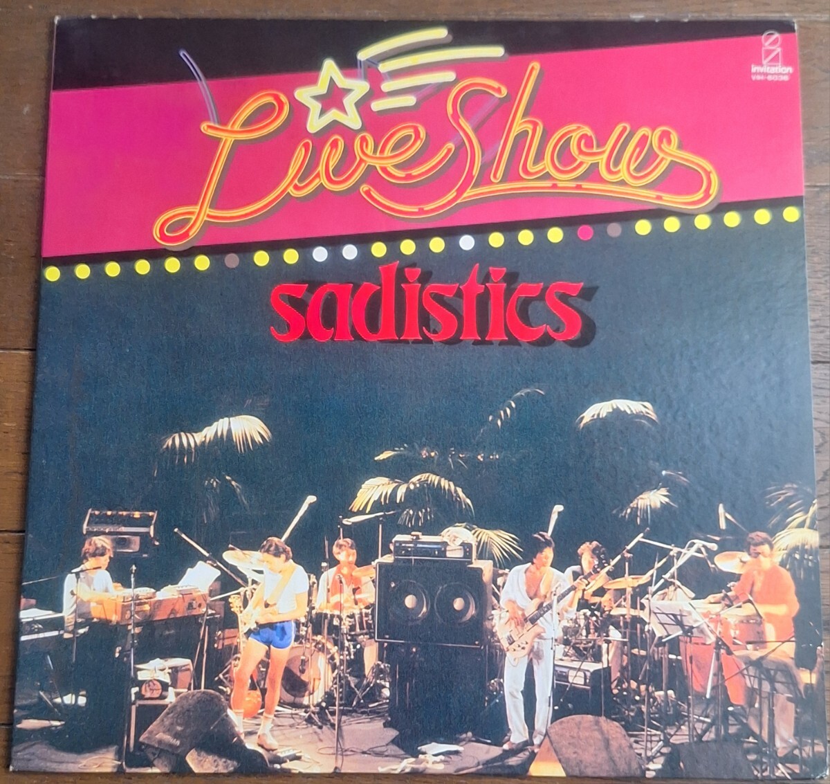 ★Jazz Fusion★LP■サディスティックス/ Sadistics■1979年 (Invitation/ VIH-6036)『The Live Show』高中正義/ 高橋幸宏/後藤次利/今井裕拍卖