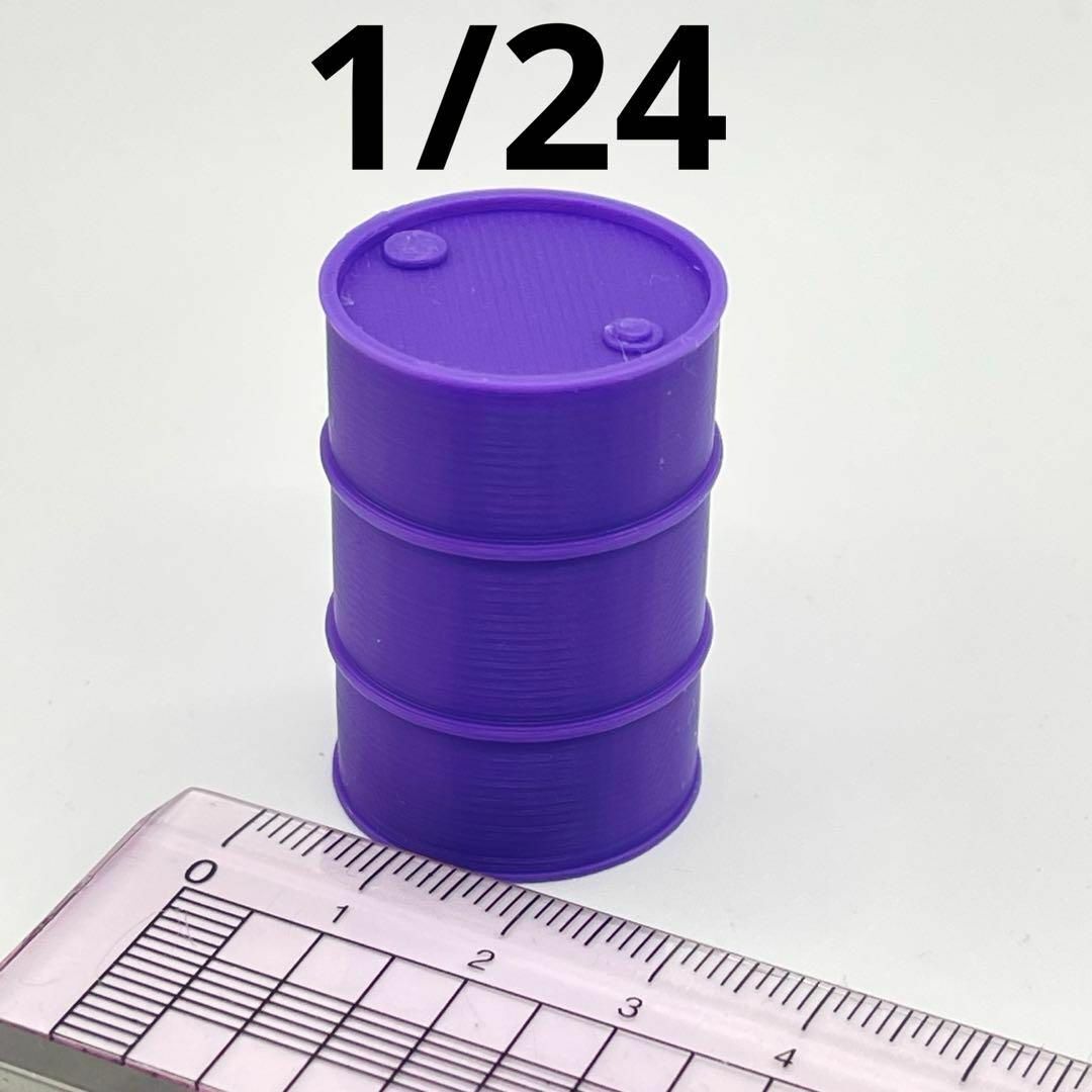 1/24 ドラム缶 ミニチュア フィギュアに ミニカーに 1/64より大 ミニチュアイメージ 完成品 ドールハウスに拍卖