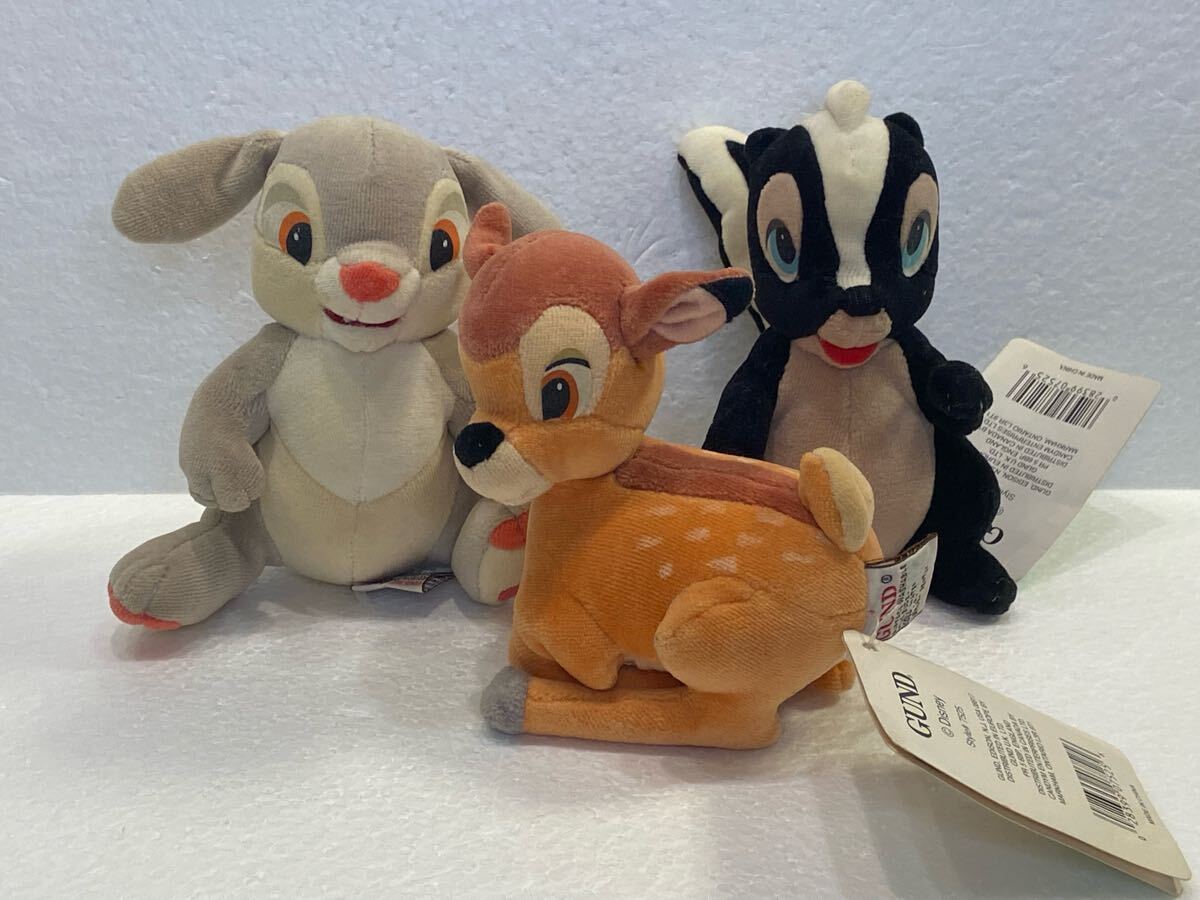 Disney ディズニー Bambi バンビ ぬいぐるみ GUND社拍卖
