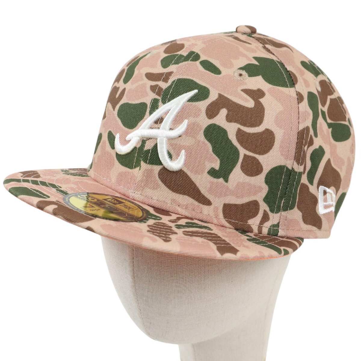 NEW ERA/ニューエラ 60237936 59FIFTY 1995 WORLD SERIES DuckCamo アトランタ ブレーブス ダックカモ キャップ 帽子 【RM771-008】259拍卖