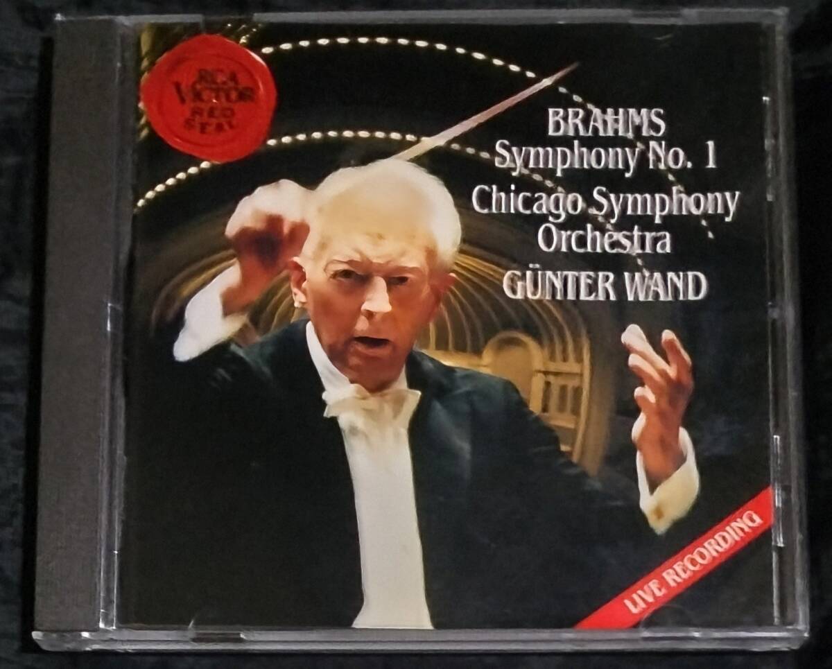 CD ブラームス 交響曲 第1番 ギュンター・ヴァント シカゴ交響 /brahms wand no.1 RD60428拍卖