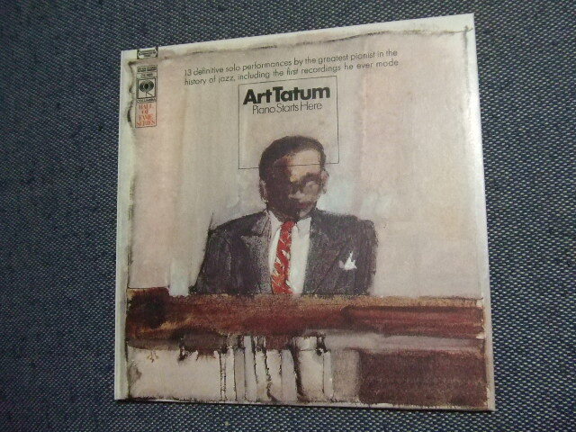 75★音質処理/紙ジャケCD★アート・テイタム/ART TATUM /PIANO STARTS HERE ジャズ・ピアノ 輸入盤★改善度、多分世界一拍卖