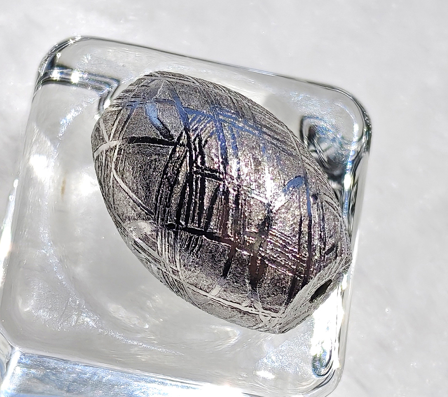 N00974◆Bigstone◆新品*ナミビア産*Gibeon Meteorite*ウィドマンステッテン構造*メテオライト【ギベオン隕石】ペンダントトップ拍卖