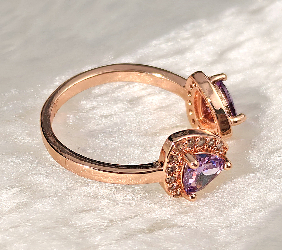 N2505111◆Bigstone◆【ユニークなデザイン】魅力的な色合い*欧米ファッションなリング*9~13号 フリー拍卖