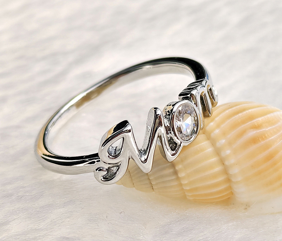 N2505109◆Bigstone◆【MOM】キラキラ輝く*ファッション印象*豪華なリング*14号拍卖