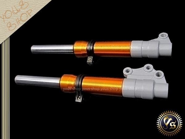 ジョグZ 3YK JOG50ZII YV 5EM SA04/SA12 フロントフォーク サスペンション 倒立 カスタム バイク パーツ拍卖