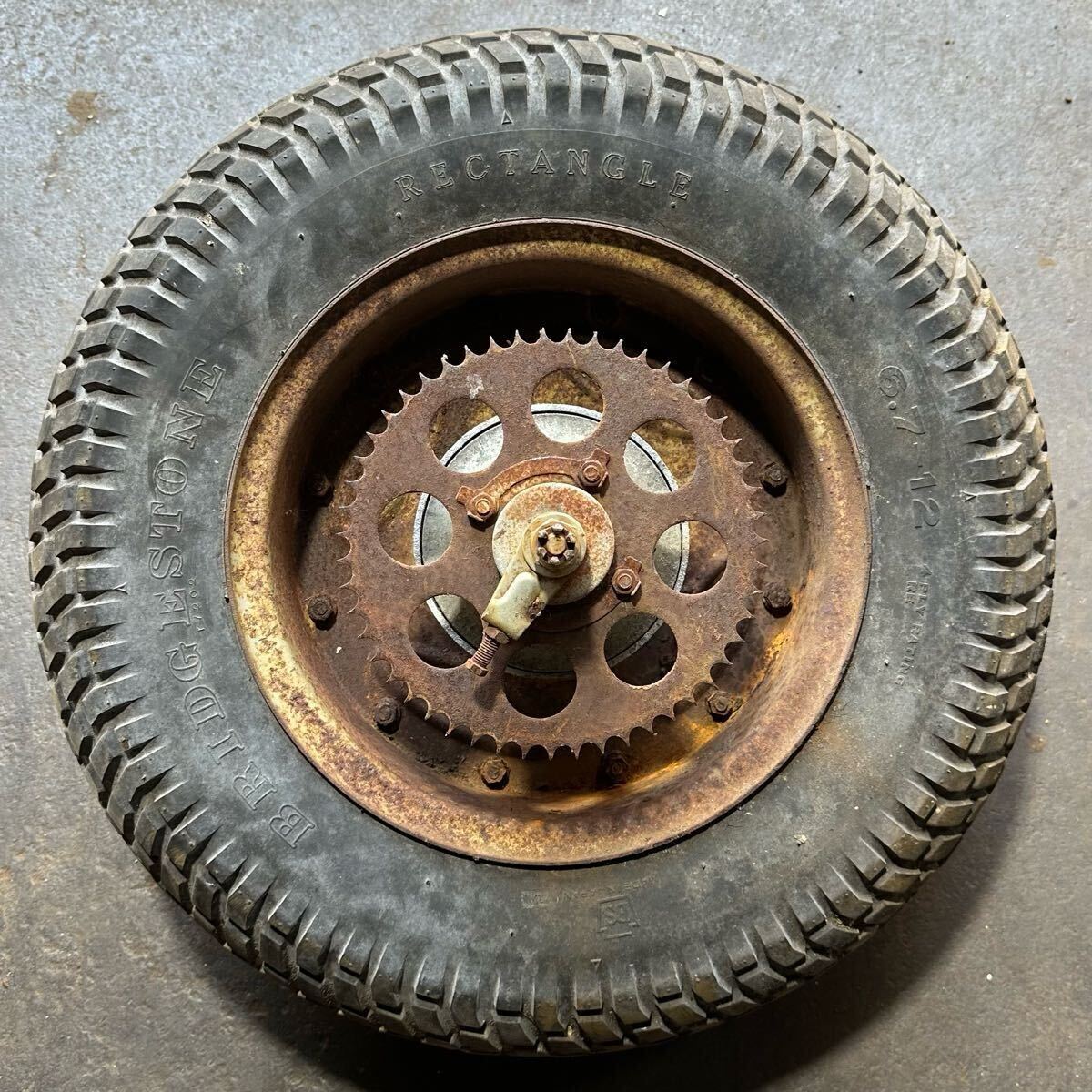 RV125 VANVAN/バンバン125 純正 リアホイール スプロケット ブレーキドラム/パネル 当時物拍卖