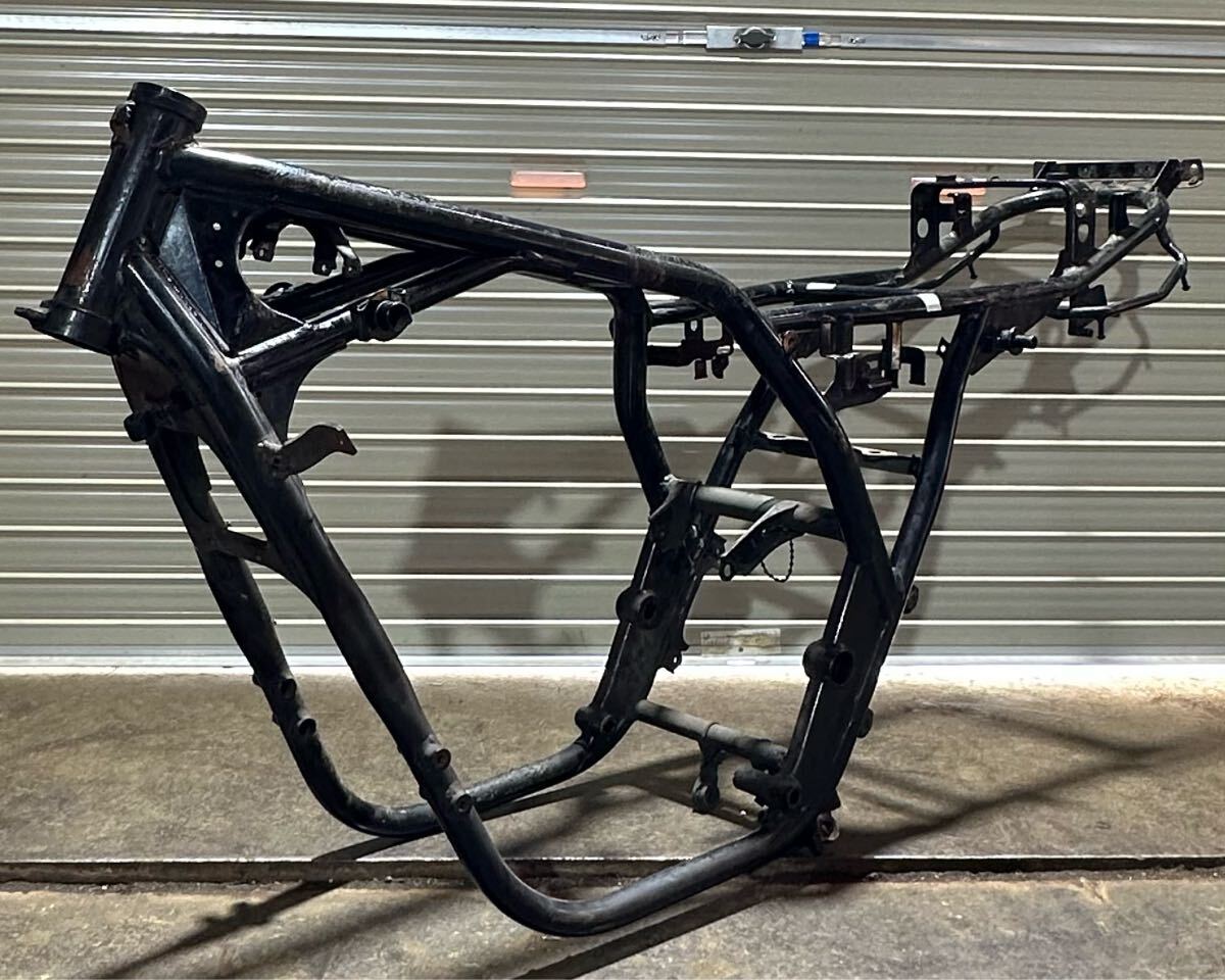 YAMAHA/ヤマハ 4HM XJR400 フレーム 書類付き メインフレーム 正規打刻拍卖