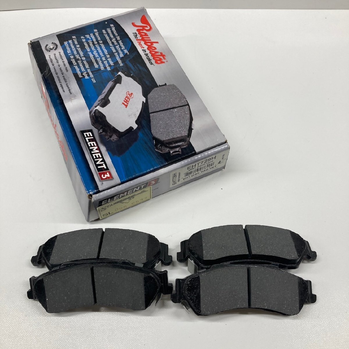 特価売り切り! RAYBESTOS 729C リア ブレーキ ディスク パッド 97y-04y シボレー S-10 ブレイザー 2WD 4WD 17D729CHF1 相当 95-6537拍卖
