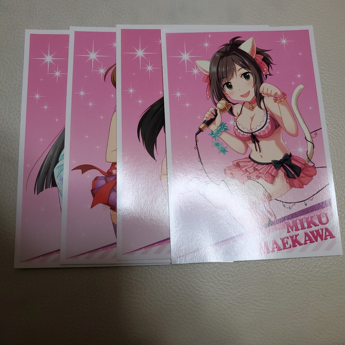 前川みく&中野有香&工藤忍&小早川紗枝 ブロマイドセット 一番くじ アイドルマスターシンデレラガールズ~Cinderella’s Summer!~ D賞拍卖