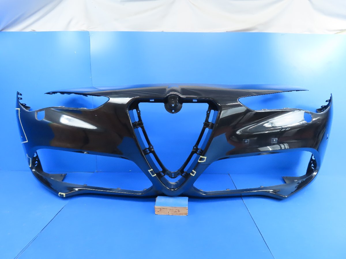 アルファロメオ ステルヴィオ 949 純正 フロントバンパー ブラックメタリック 【 50549458 】 (M006960)拍卖