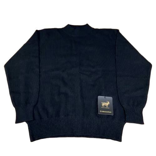Matsuzakaya 松坂屋 レディースセーター カシミア100% クルーネック ブラック 長袖 ニット アパレル トップス 衣料拍卖