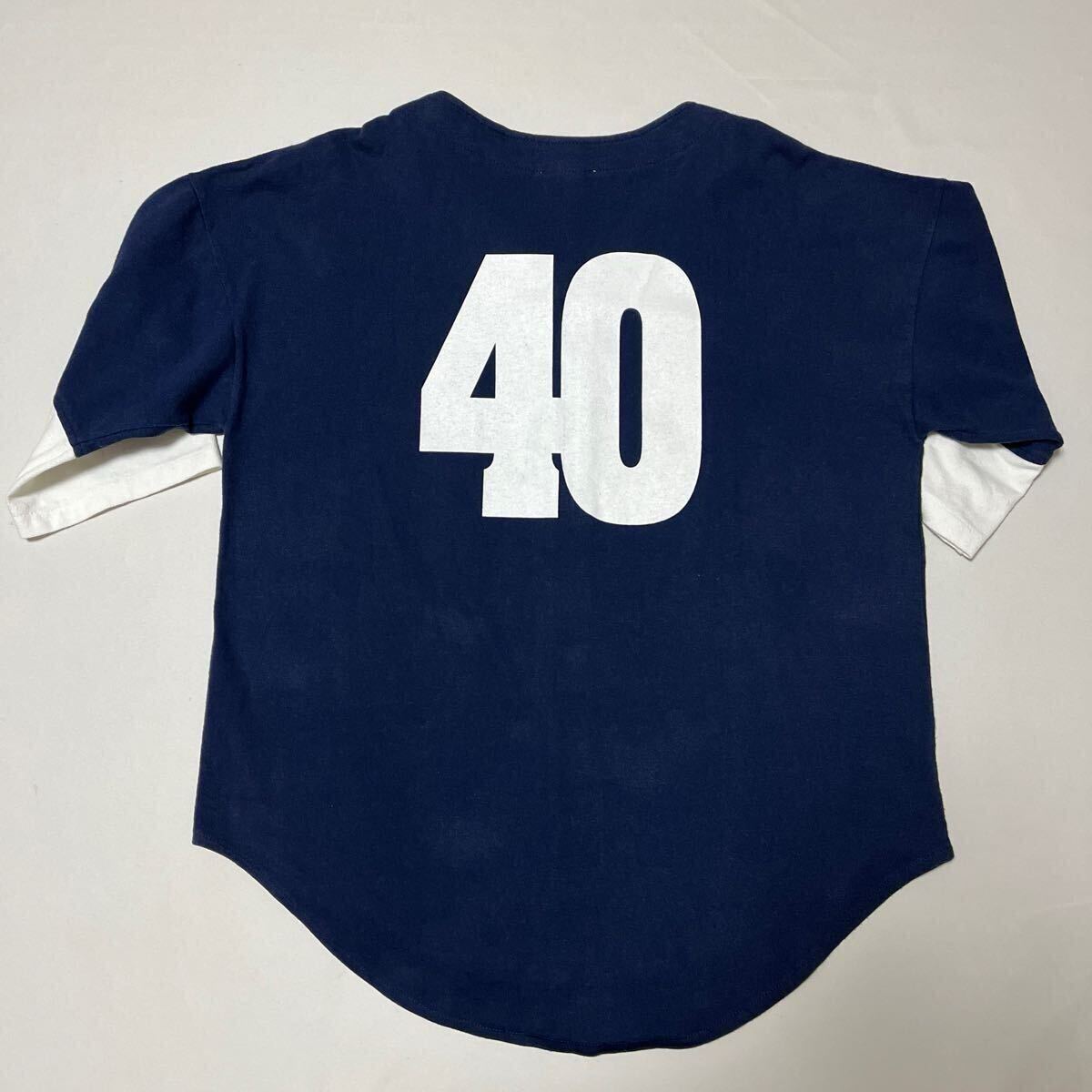forty percents against rights baseball shirts 40% wtaps フォーティーパーセント fpar 初期 TET スケシン 限定 記念 レア 90s 当時物拍卖