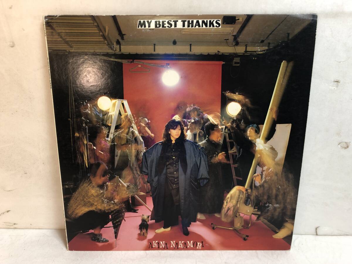 50524S 12inch LP★中森明菜/MY BEST THANKS★L-4101拍卖
