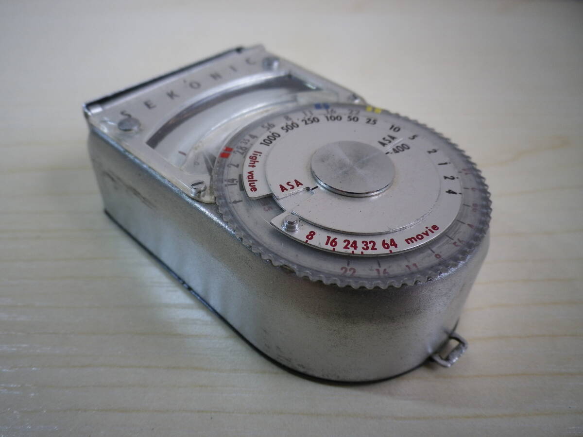 ☆★『SEKONIC セコニック L-8 露出計 皮ケース付き』★☆拍卖