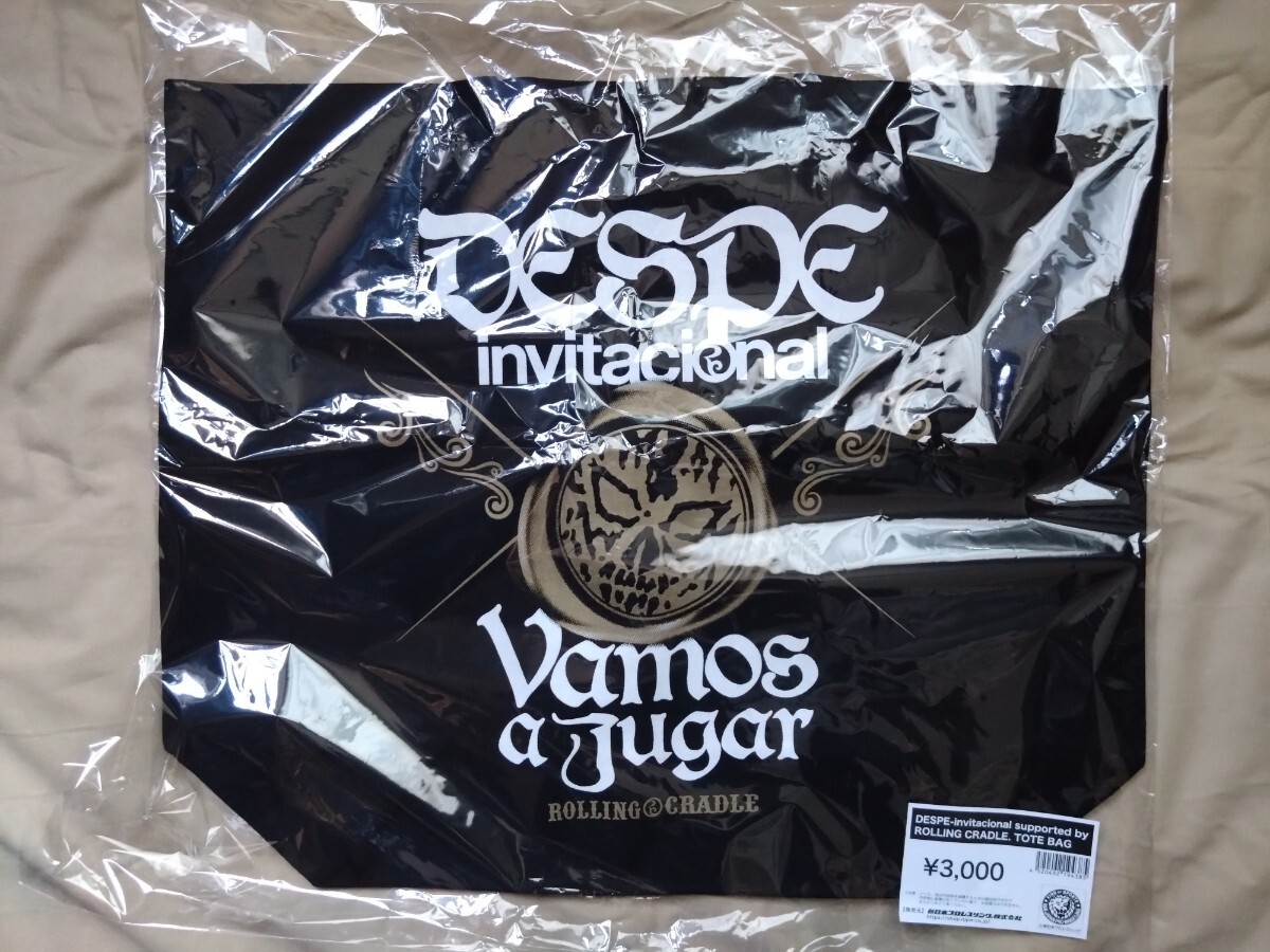 DESPE-invitacional トートバッグ 新日本プロレス / エル・デスペラード 未開封・新品 Tシャツ拍卖