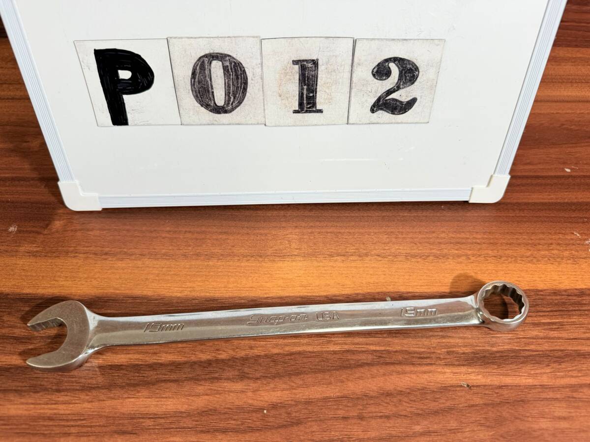 ★P012★ Snap-on (スナップオン) コンビネーション レンチ フランクドライブプラス 19mm SOEXM 19拍卖