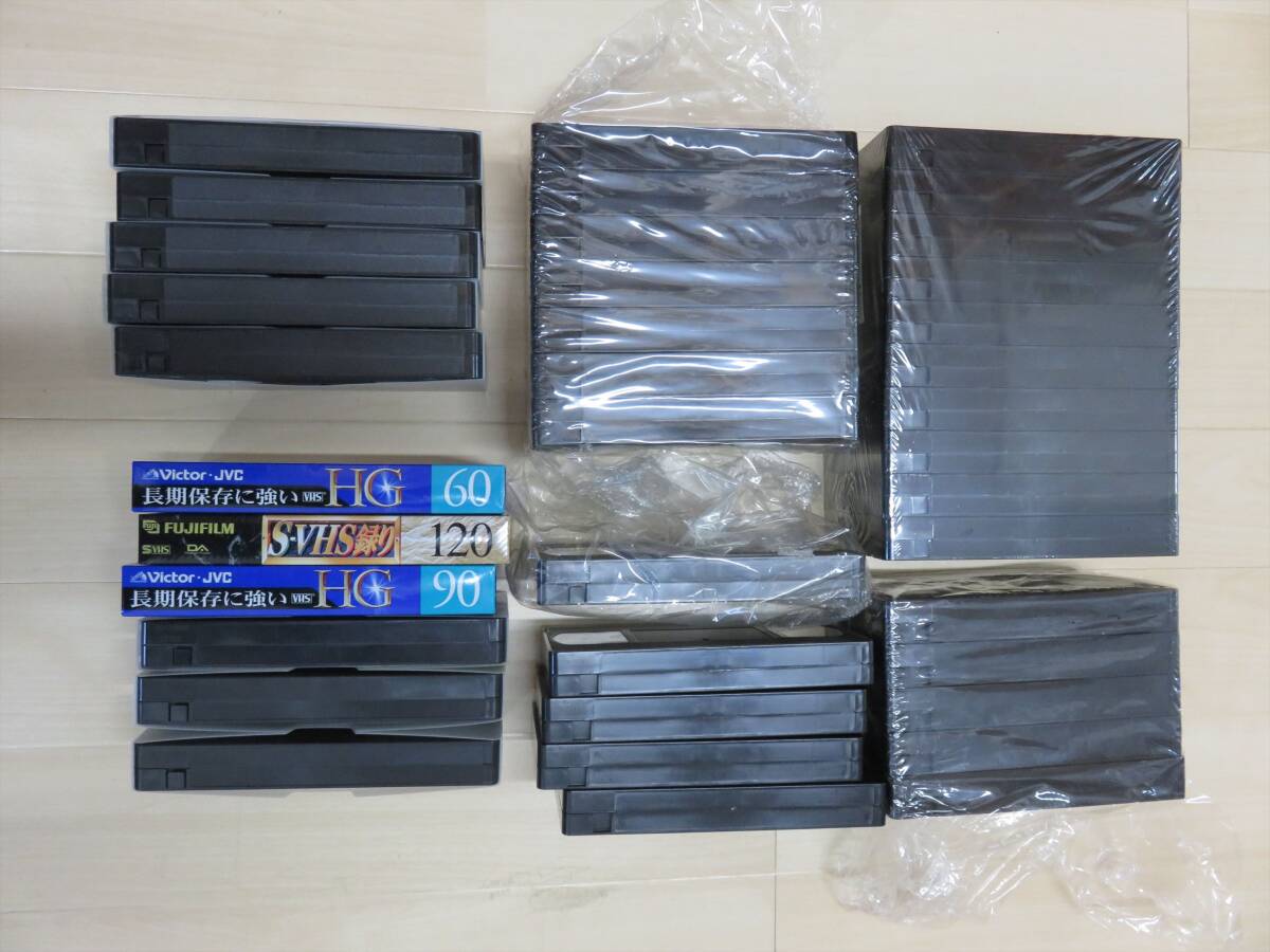 【未使用品】S-VHS VHSテープ 各種38本セット拍卖