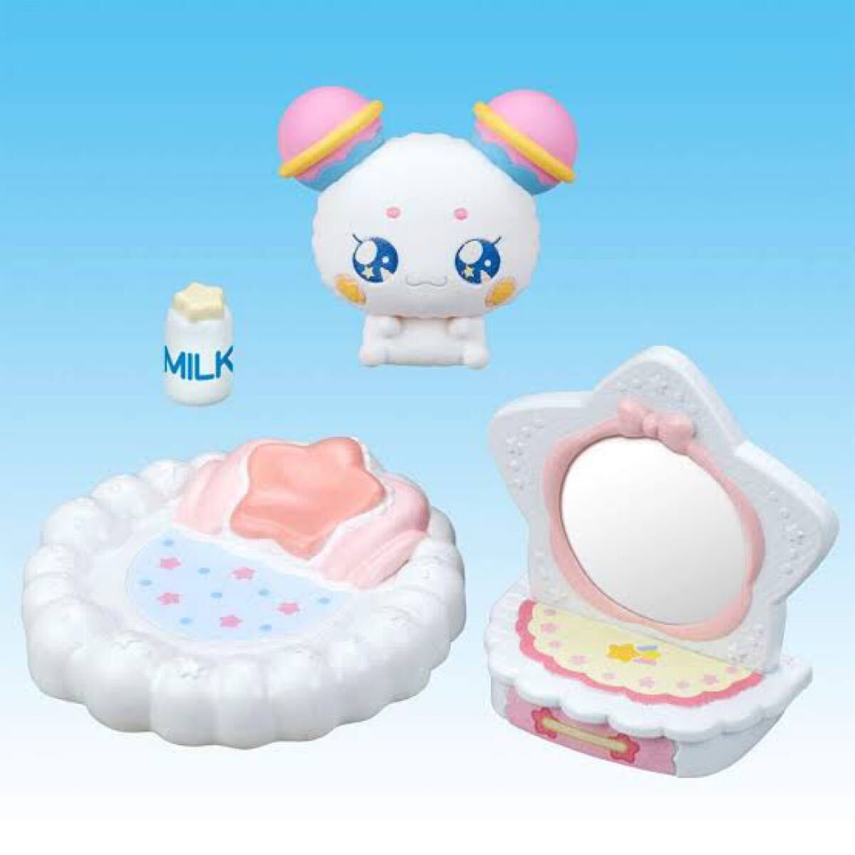 新品 「 フワ&星の家具 セット 」 トゥインクル プリキュア 女の子 ままごと トレカ レア おもちゃ ゲーム プレゼント 女の子 未使用拍卖
