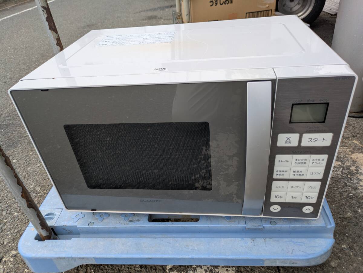 ELSONIC オーブンレンジ 電子レンジ 2018年製 EH-MR16T 10125342-45798拍卖