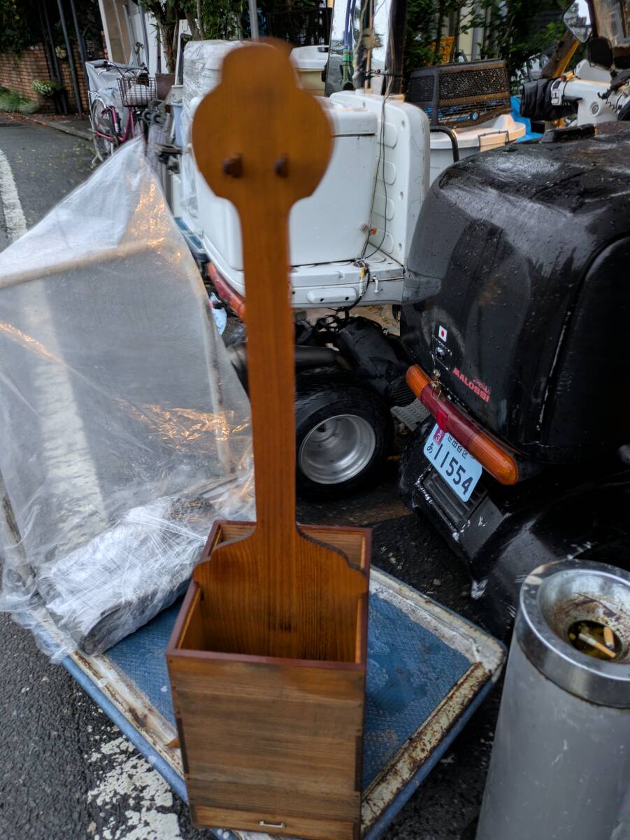 木製 三味線スタンド 現状品 10126851-45808拍卖