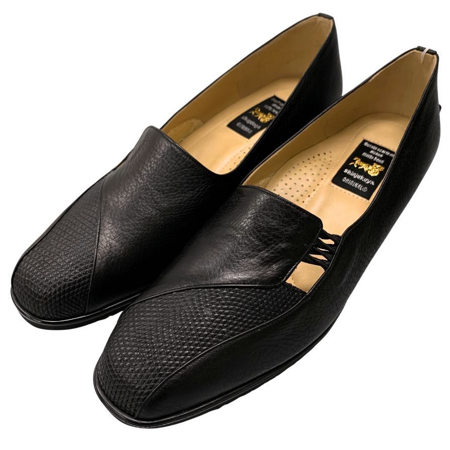 新宿屋 レザーパンプス マットトカゲ 3330-635 24.5cm レディース ブラウン shinjukuya 約24.5cm【7-17】拍卖