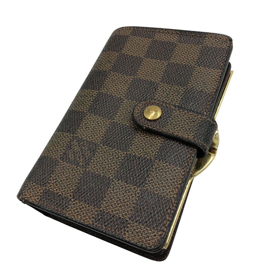 ルイヴィトン コンパクトウォレット モノグラム ポルトモネビエヴィエノワ N61664 財布 レザー ブラウン LOUIS VUITTON【AFI19】拍卖