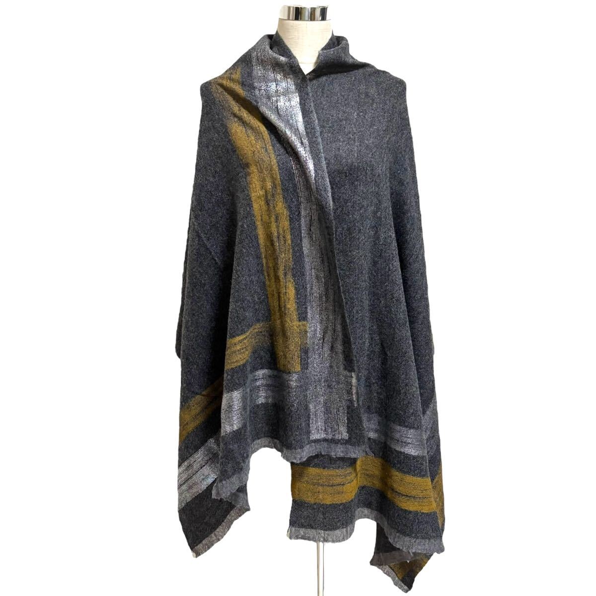 LANVIN en bleu ランバンオンブルー 大判ストール マフラー拍卖