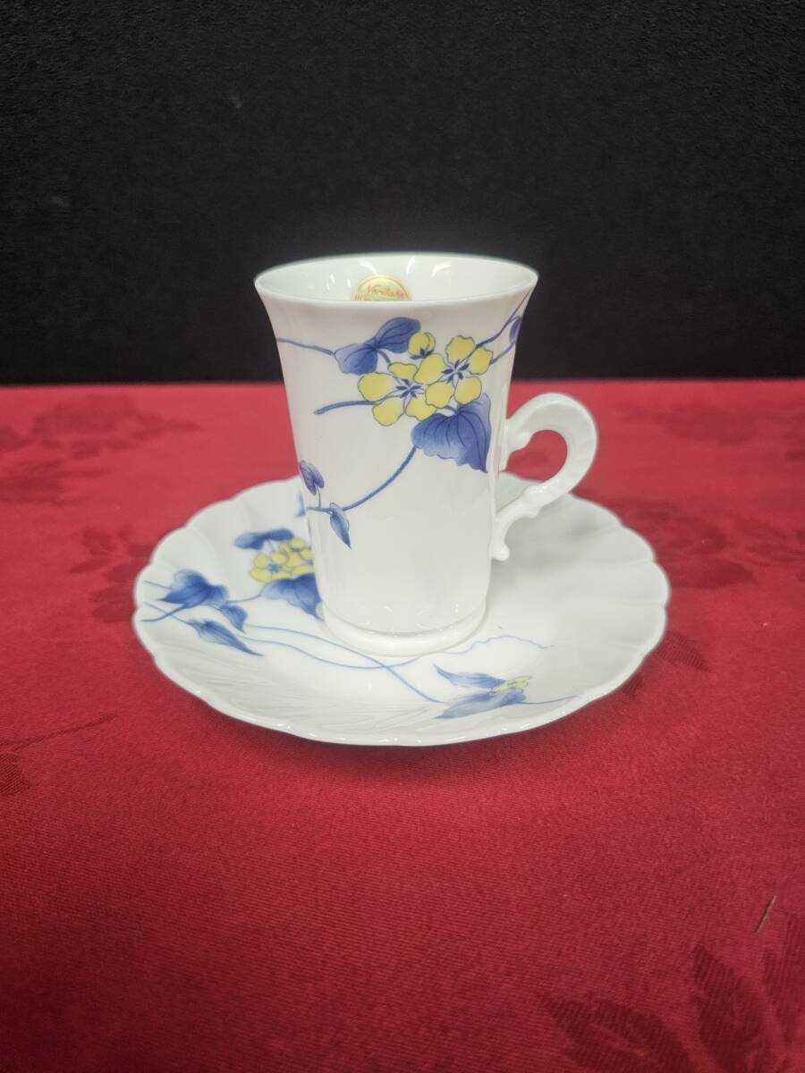 未使用 Noritake ノリタケ スタジオコレクション カップ&ソーサー ティーカップ サイズ約6×8.5cm ep-345br拍卖