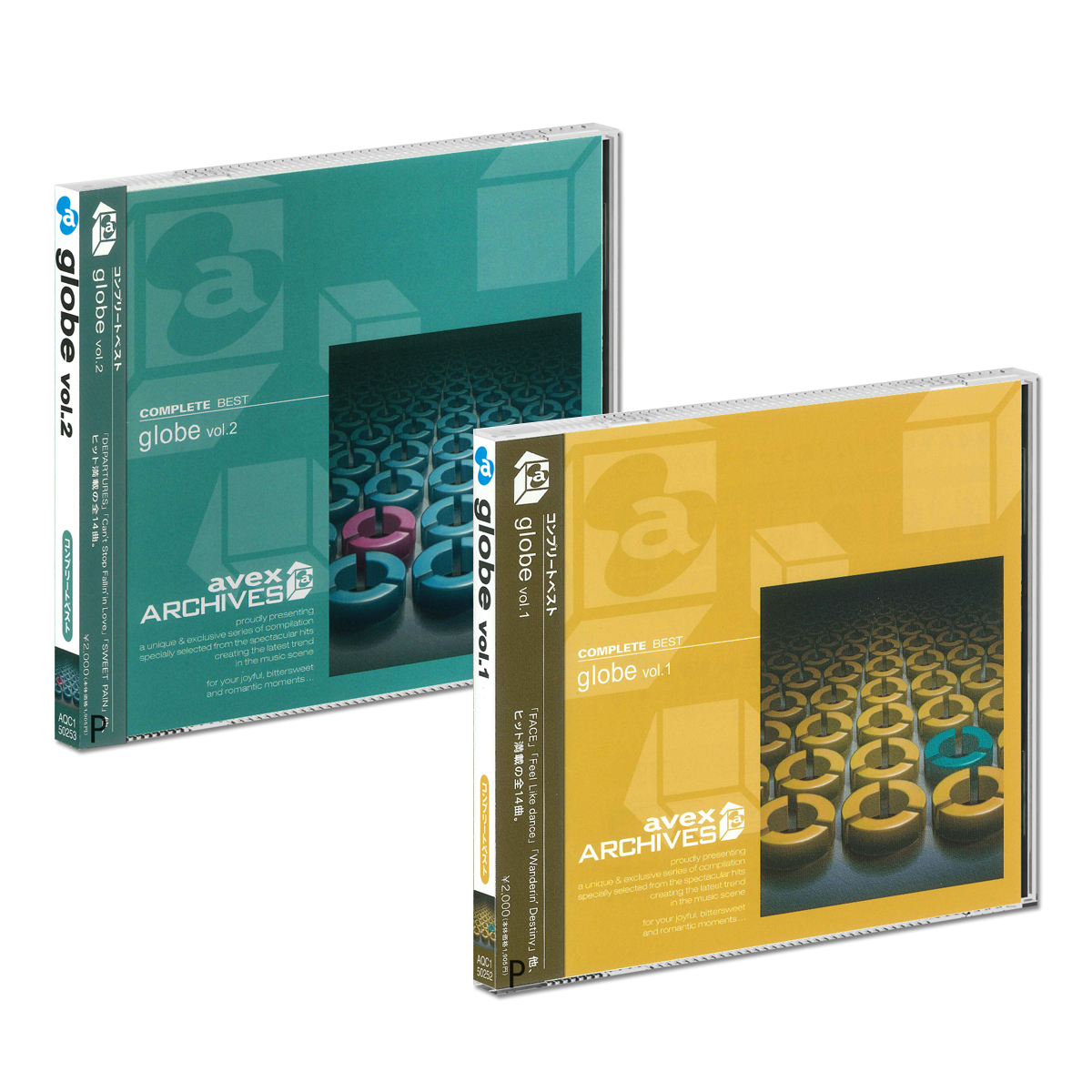新品 avex archives COMPLETE BEST globe vol.1 & vol.2 / globe(2CD) SET-AGC1-GLOBE拍卖