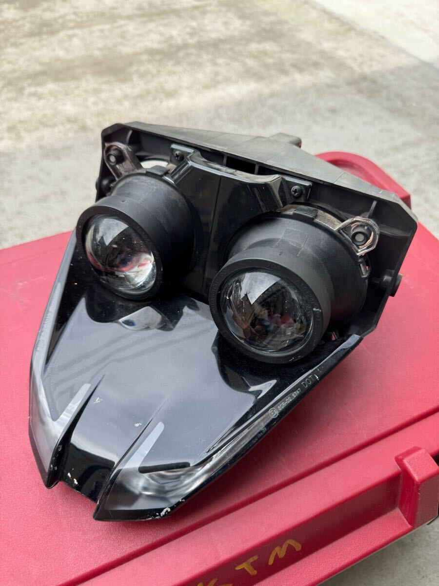 RC390 純正ヘッドライト ポジションランプ付き 125/250などにも拍卖