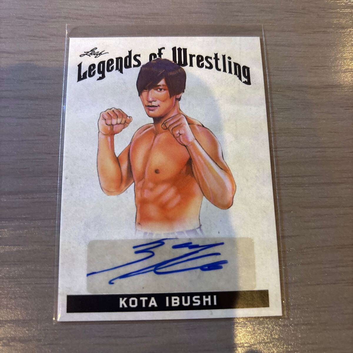 BBM 飯伏幸太 直筆サインカード 新日本プロレス 武藤敬司 蝶野正洋 グレート ムタ 破壊王 全日本 チャンピオン拍卖