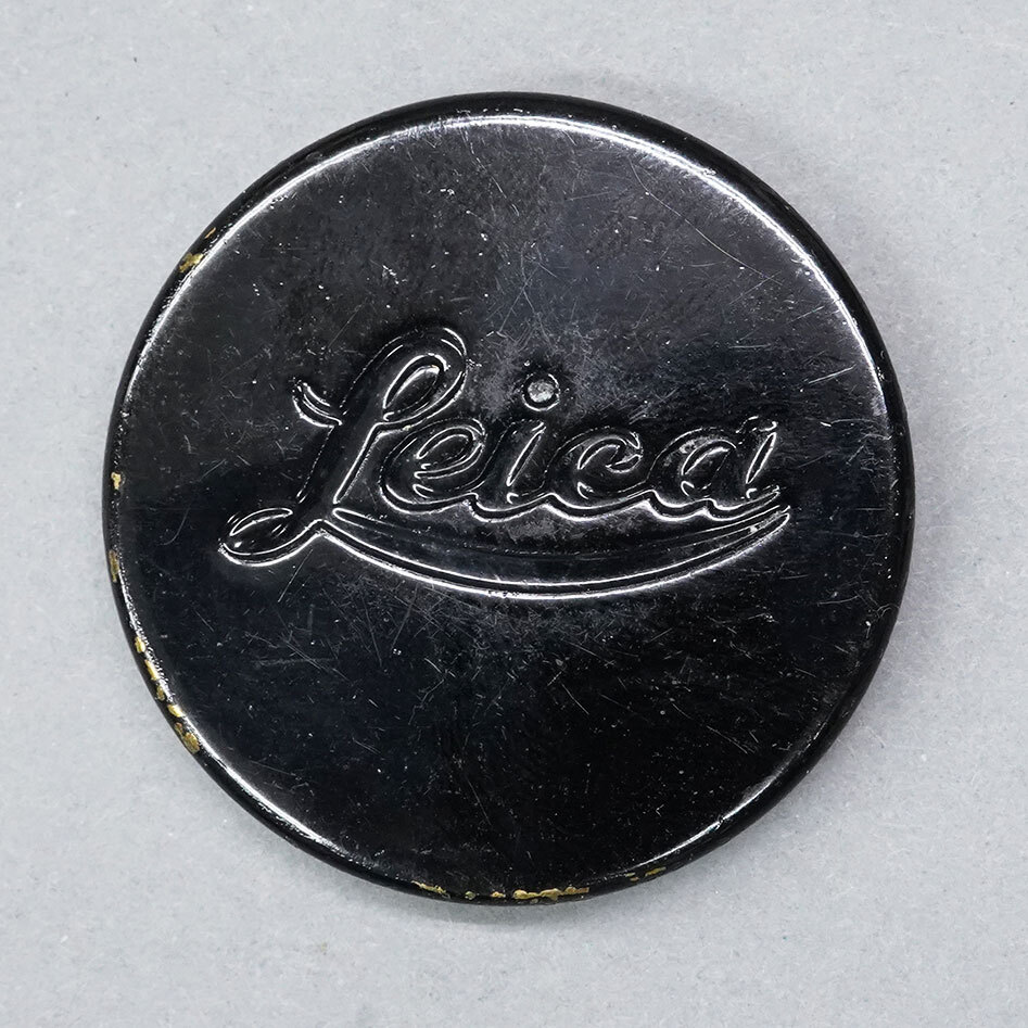 【14】LEICA 初期型 36mm ブラックペイント レンズキャップ拍卖