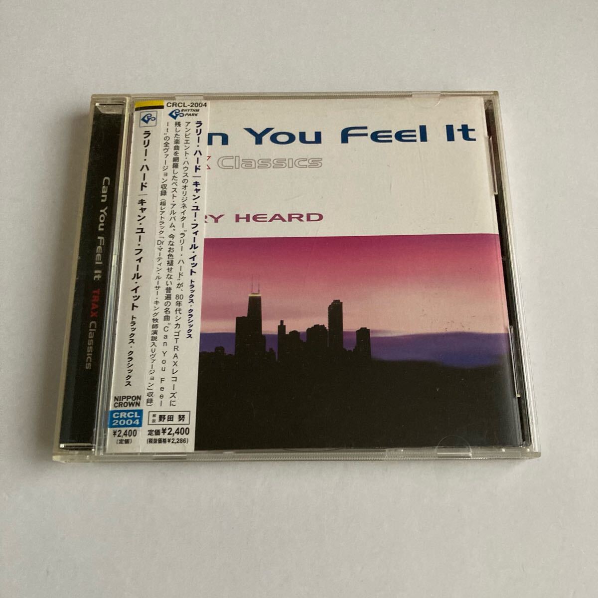 CD ラリー・ハード「Can You Feel It TRAX Classics」盤面きれいです(管0028)拍卖