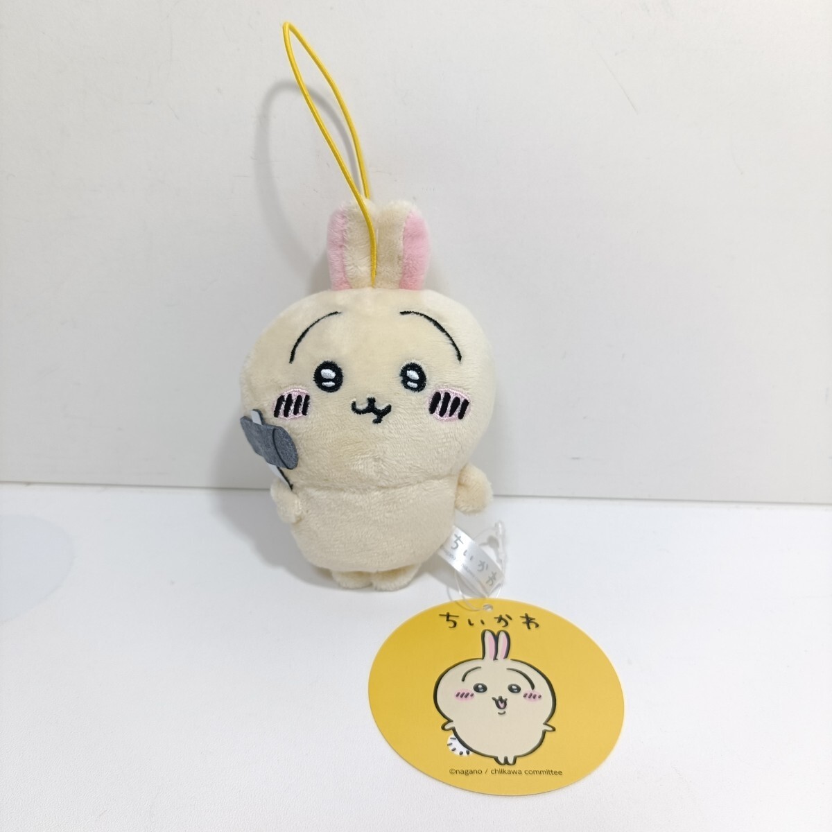 ちいかわ なんか小さくてかわいいやつ うさぎがいっぱいマスコット うさぎ(A/トンカチ) ぬいぐるみ タグ付き未使用品 拍卖