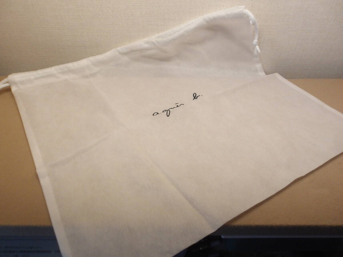 アニエスベー agnis b ショップ袋 不織布 未使用品拍卖