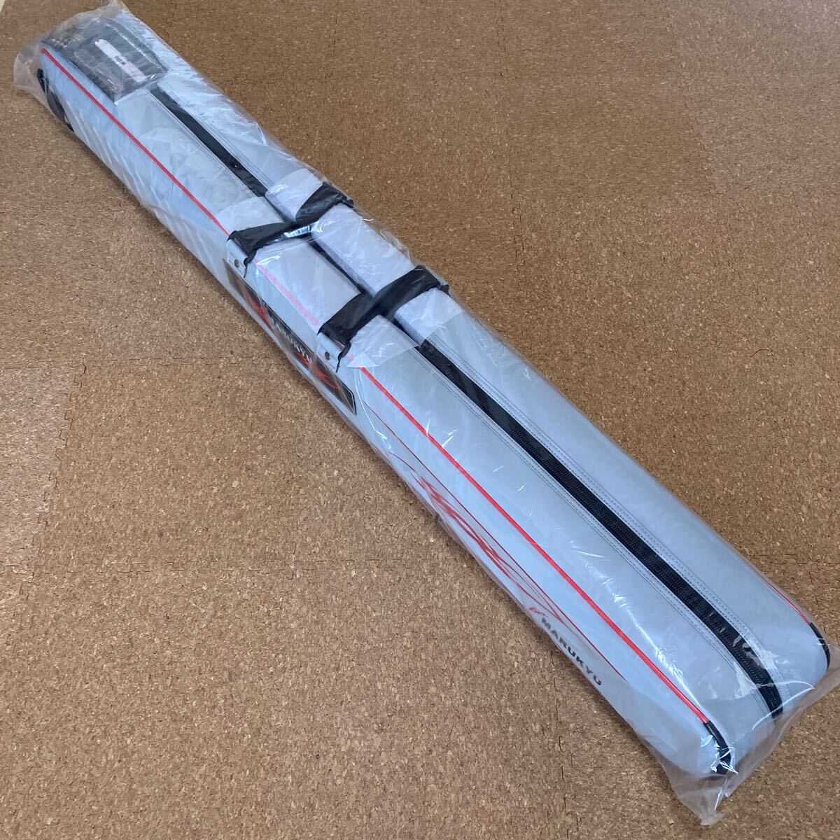 マルキュー TR-01 イカダロッドケース ライトグレイ W17.5×D15×H135cm 未使用品拍卖
