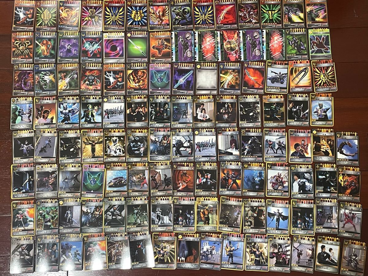 仮面ライダー龍騎 カードダス アドベントカード まとめ売り 116枚セット拍卖