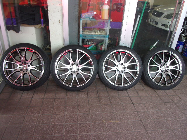 ♪D0295 RAYS HOMURA 2×7 8J-19+45 ヨコハマ ブルーアース 225/40R19 タイヤ付き♪拍卖