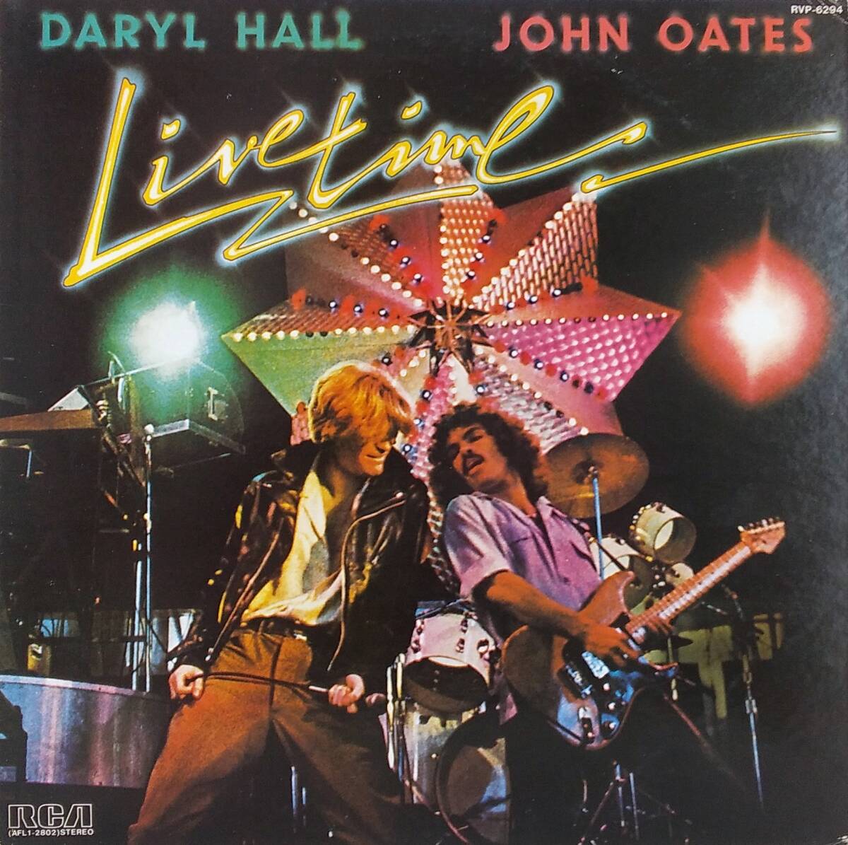 匿名・送料無料! ダリル・ホール&ジョン・オーツ Daryl Hall & John Oates LPレコード「ライブタイム/Live time」拍卖