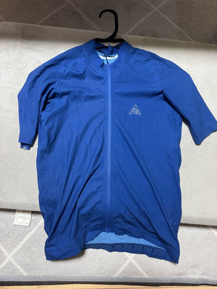【美品】セブンメッシュ サイクルウェア ブルー XS メンズ サイクルジャージ 半袖/検索用 ラファ アークテリクス 拍卖