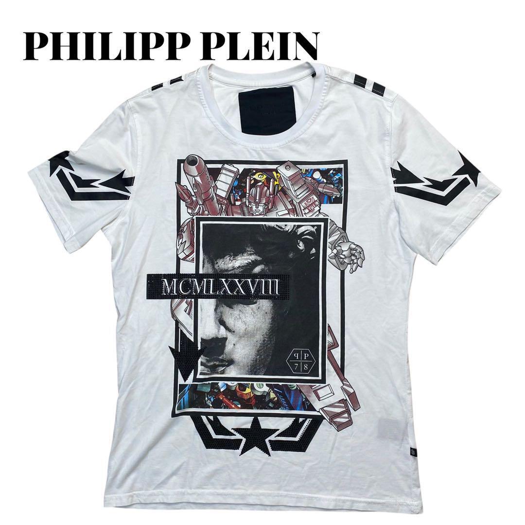 激レア PHILIPP PLEIN トランスフォーマー コラボ Tシャツ L拍卖