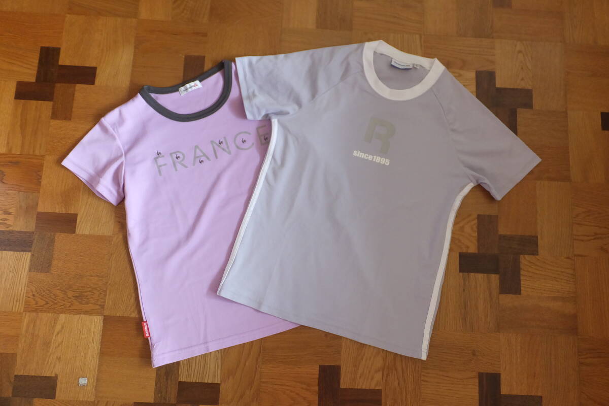 le coq sportif  ルコックスポルティフ Reebok リーボック Tシャツ ヨガ Lサイズ 半袖スポーツウェア スポーツジム 拍卖
