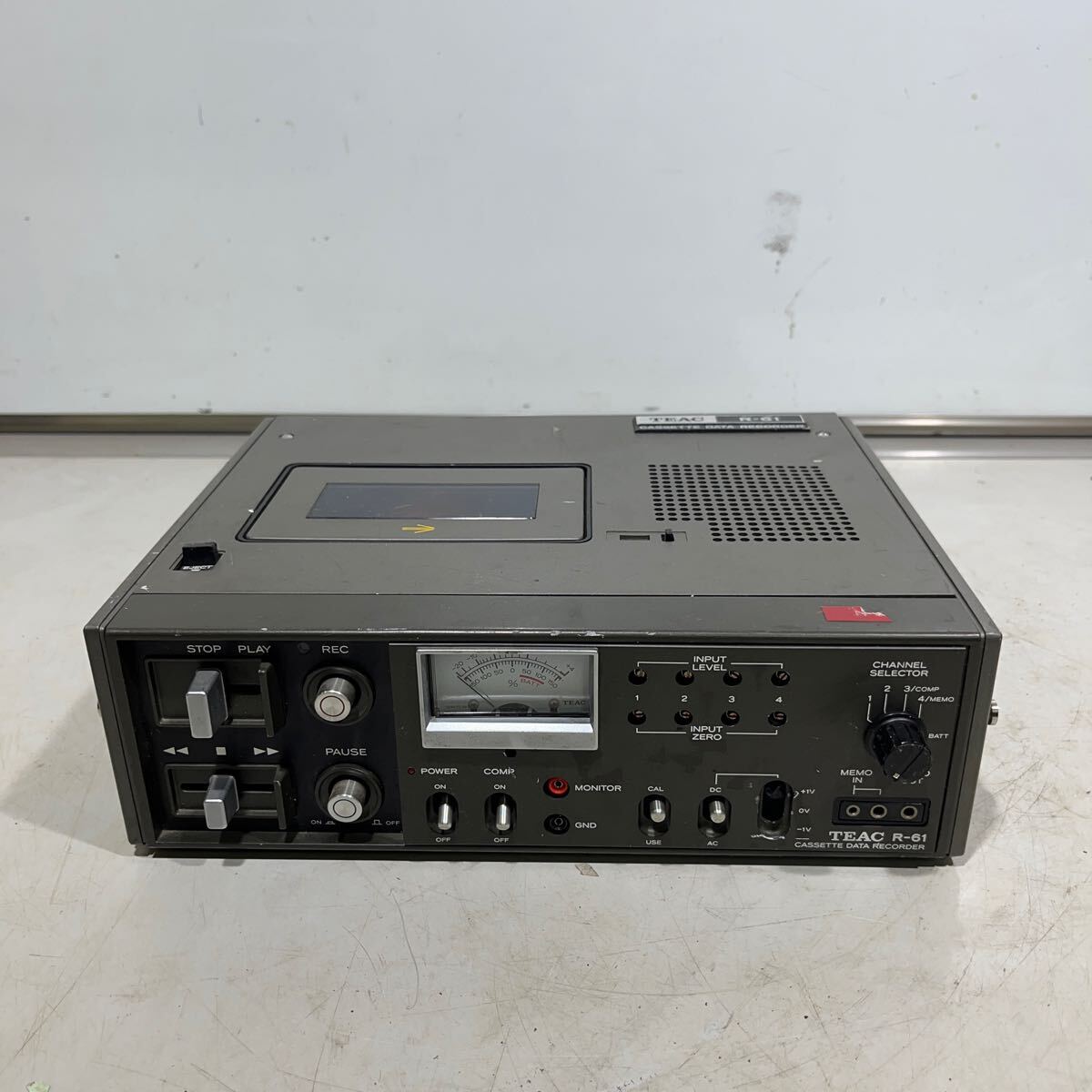 GB-5501 TEAC ティアック CASSETTE DATA RECORDER『R-61』カセットデーターレコーダー拍卖