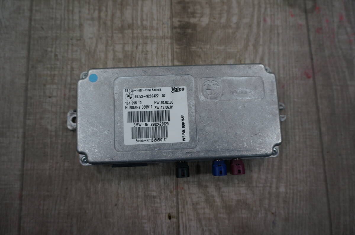 C406 BM088 F25 WX20 X3 Xdrive.28i Mスポーツ リア ビュー カメラ コントロール ユニット ◆66.53-9282422-02 ★エラー無し ○拍卖