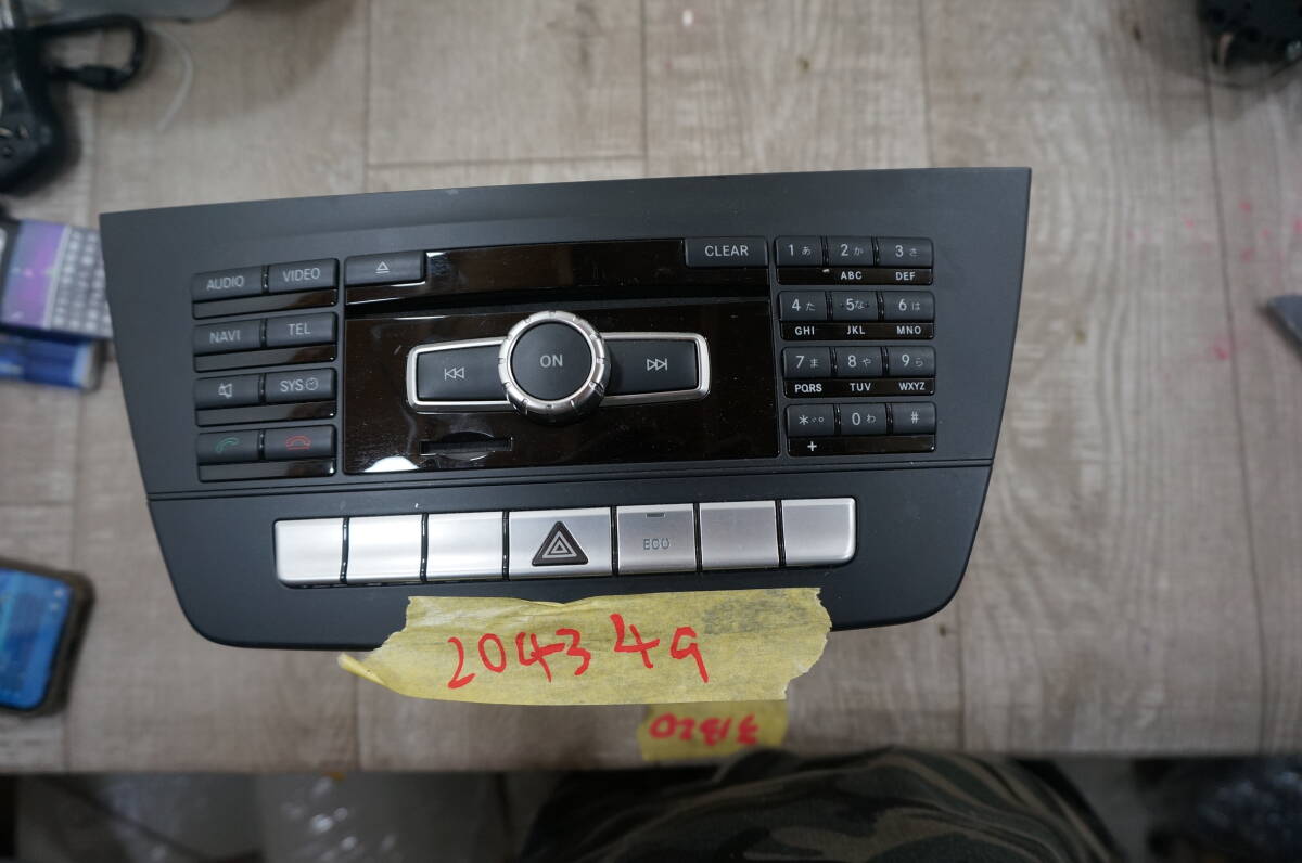 C486 ベンツ Cクラス DBA-204349 カー ナビ ゲーション 149 A2049006409 A 204 900 64 09拍卖