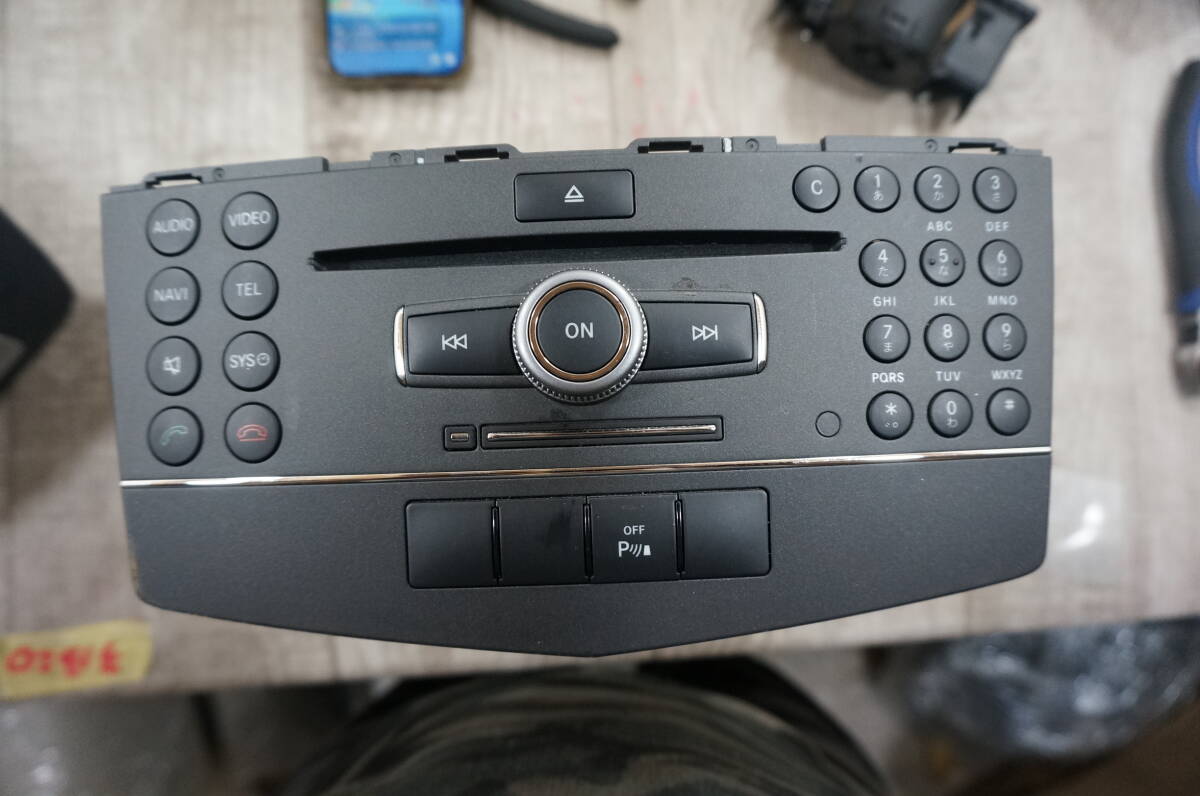 C487 良品 メルセデス ベンツ W204 C200 C250 C63 Cクラス 純正 ナビ ユニット a 204 906 13 02拍卖