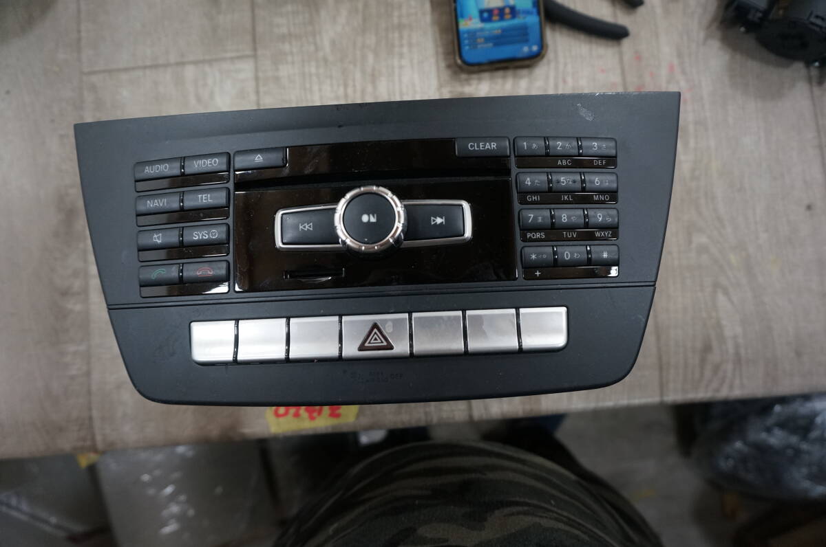 C488 MB066 W204 C200T AV 後期 純正 HDDナビ/オーディオ ユニット ◆A 204 900 05 08 ★動作OK拍卖