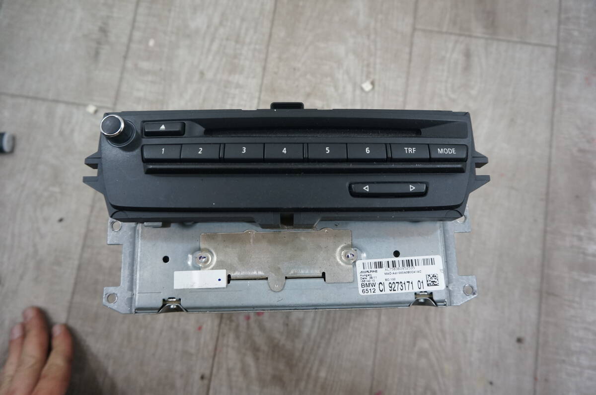 C707 BMW 320i E91 LBA-US20 純正 HDD ナビユニット カーナビALPINE BMW 6512 Cl 9273171 01 検索/E90/E92/E93拍卖