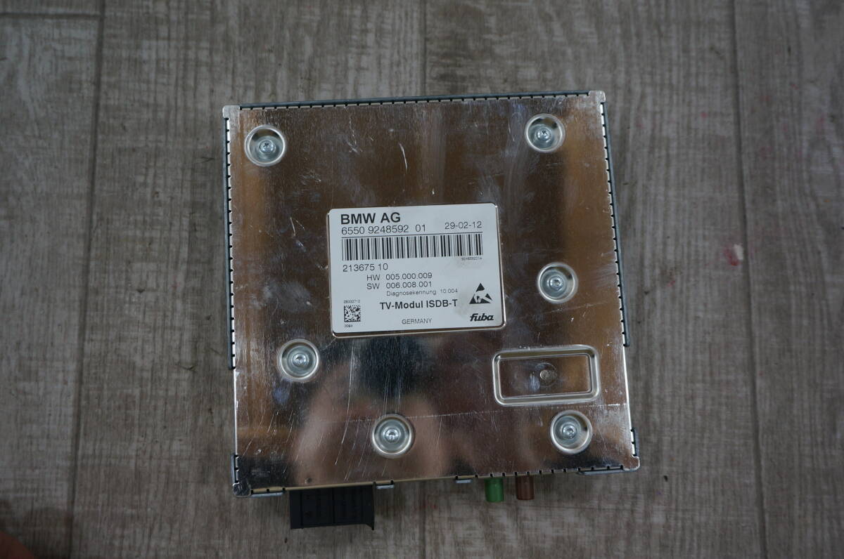 C728 BMW 523i XG20 5'シリーズ F10 TVチューナー N20 右ハンドル車 6550 9248592 01 中古拍卖